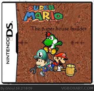 Super Mario The paper house builder box cover