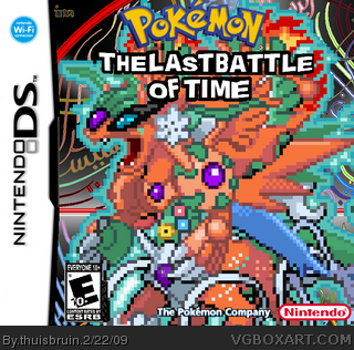 Pokemon the last battle of time box cover