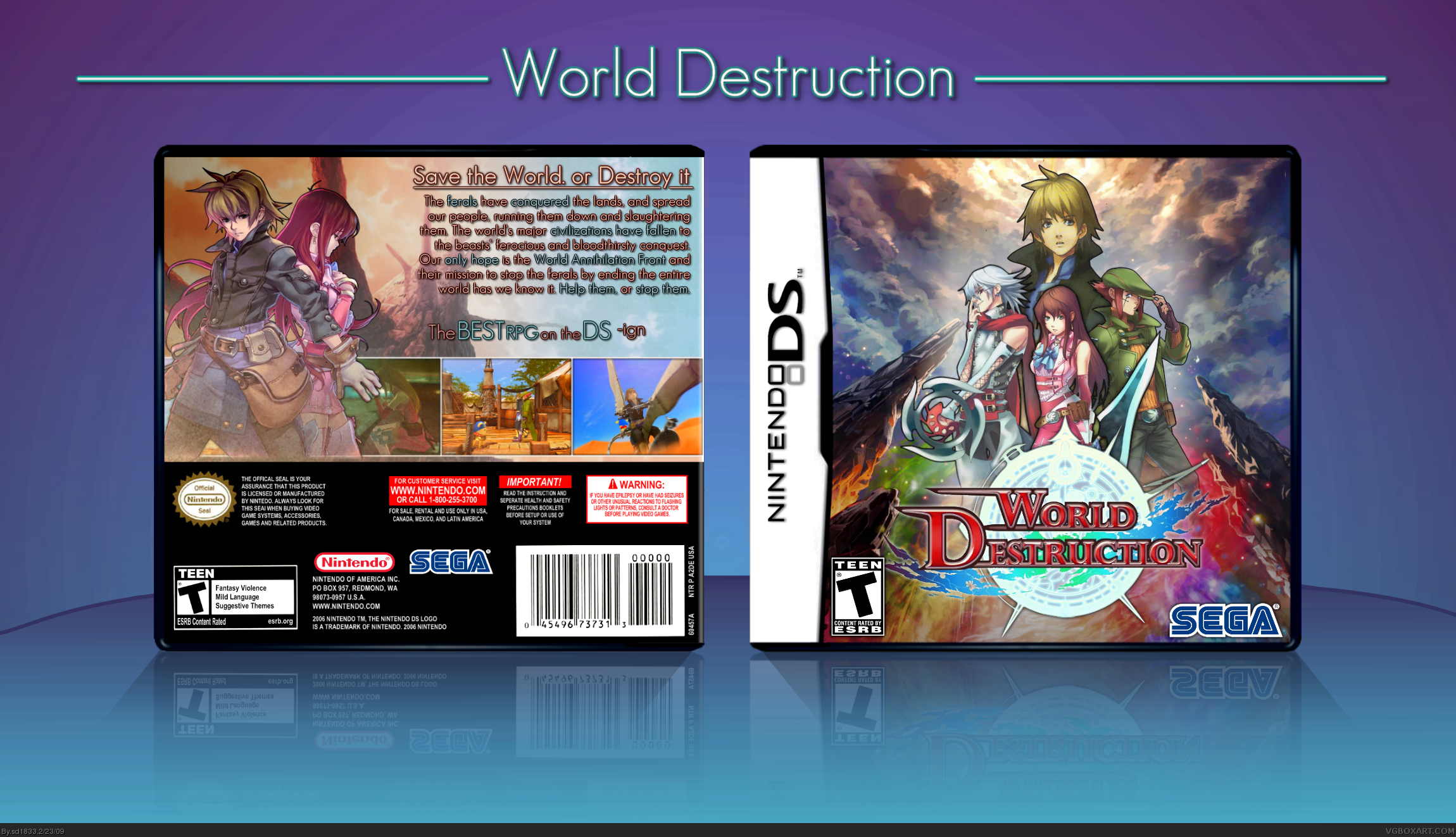 World Destruction box cover