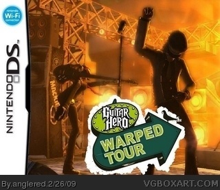 Guitar Hero Warped Tour box art cover
