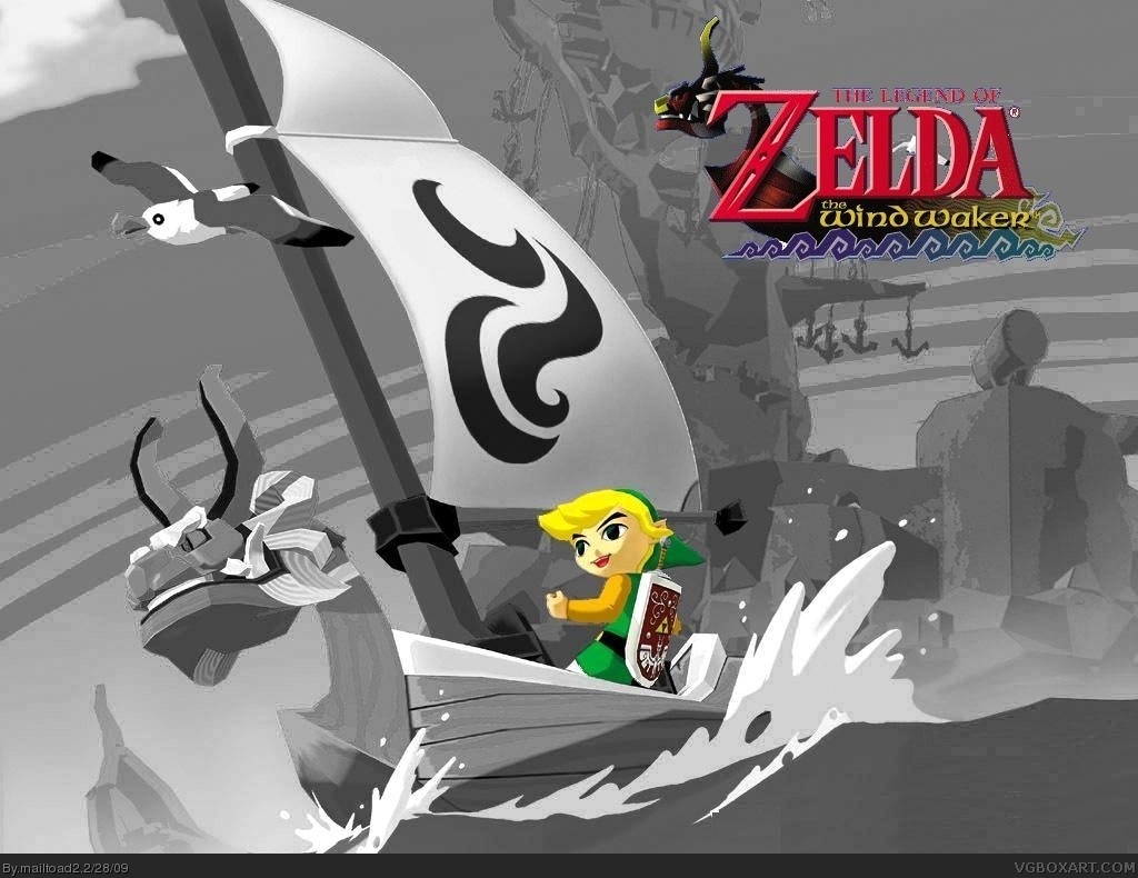 The Legend of Zelda: Wind Waker DS box cover