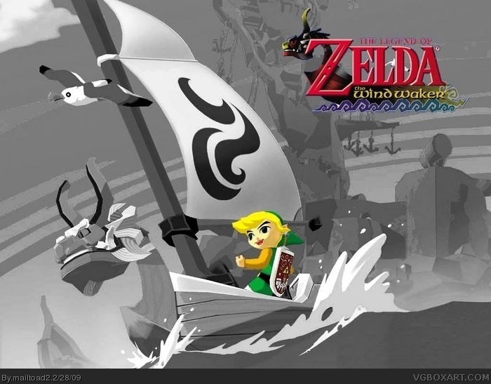 The Legend of Zelda: Wind Waker DS box art cover
