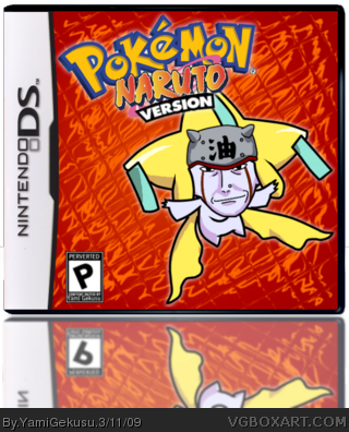 Pokemon Naruto Version box cover
