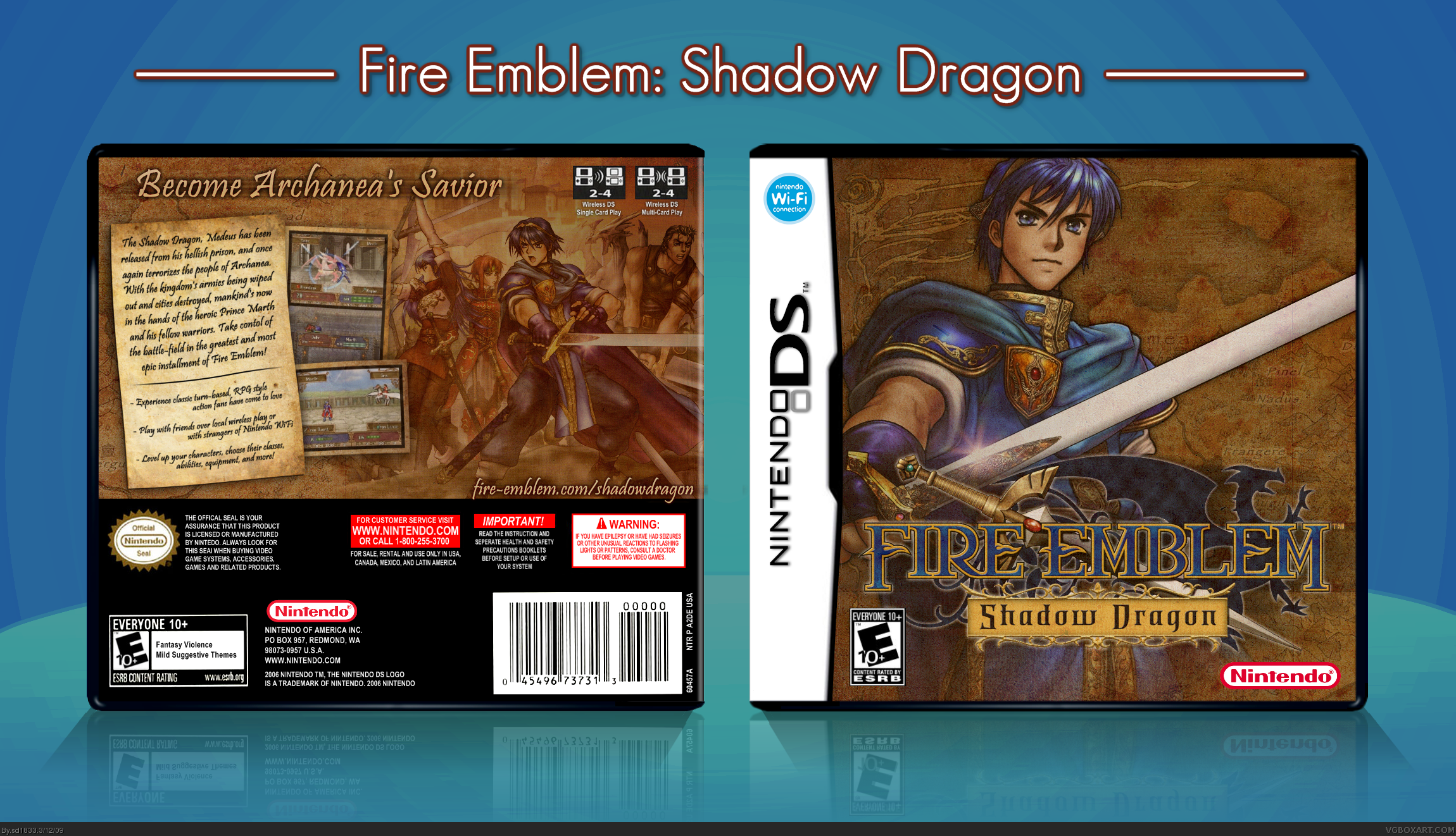 Fire Emblem: Shadow Dragon box cover