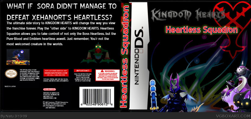 Kingdom Hearts: Heartless Squadron box cover