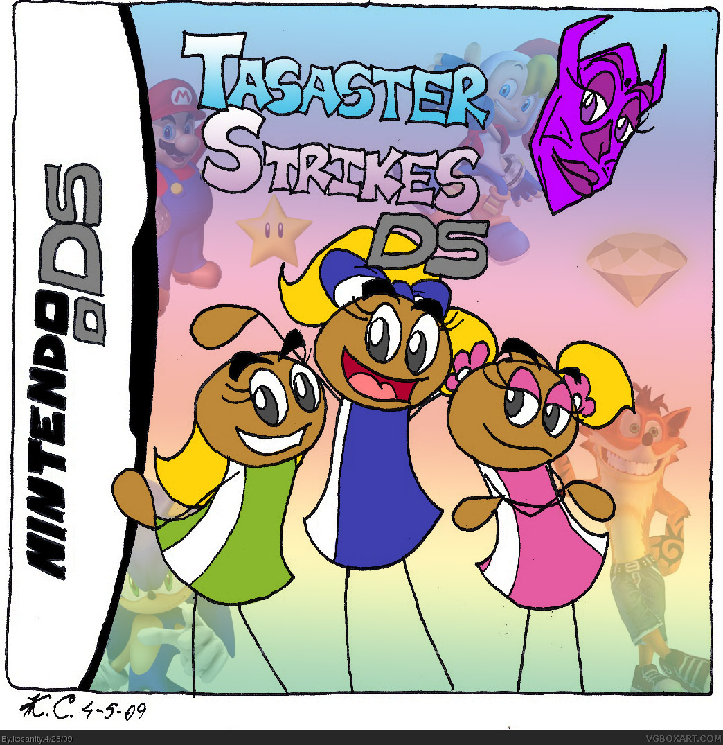 Tasaster Strikes DS box cover