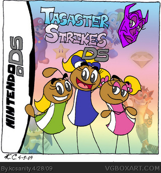 Tasaster Strikes DS box art cover