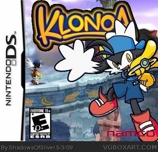 Klonoa DS box cover