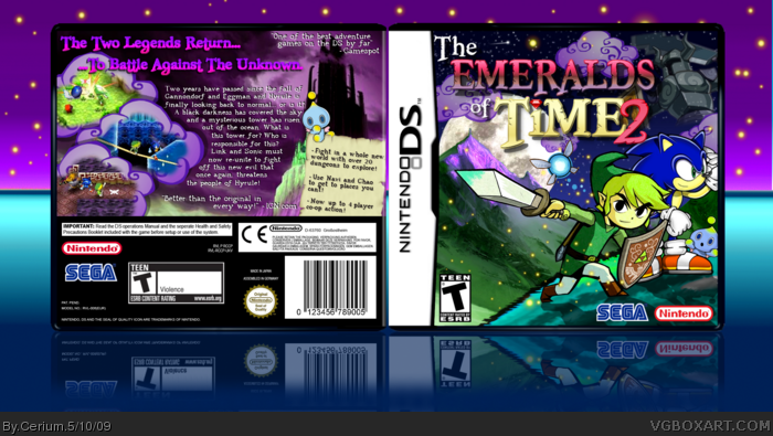 The Emeralds Of Time 2 box art cover