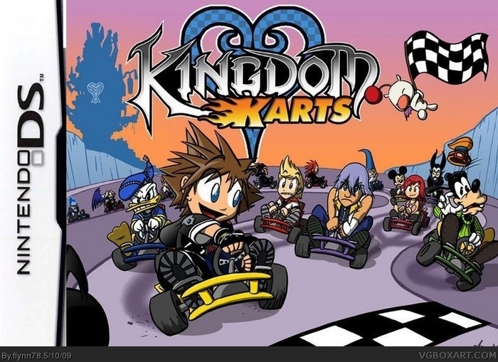 Kingdom Hearts Kart box art cover