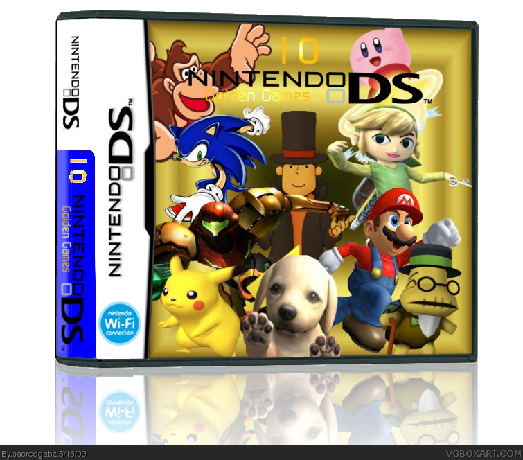 10 Nintendo DS Golden Games box cover