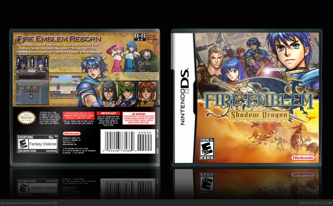 Fire Emblem: Shadow Dragon box cover