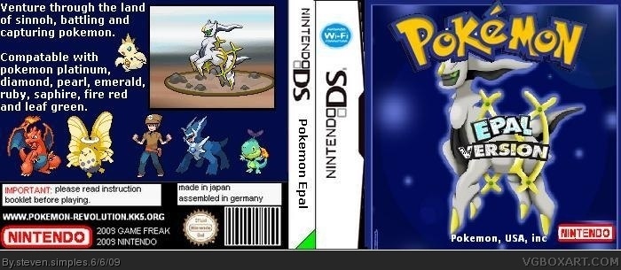 Pokemon Epal box cover