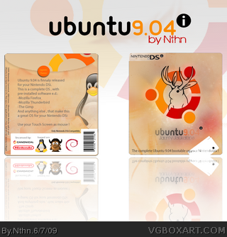 Ubuntu DS box art cover