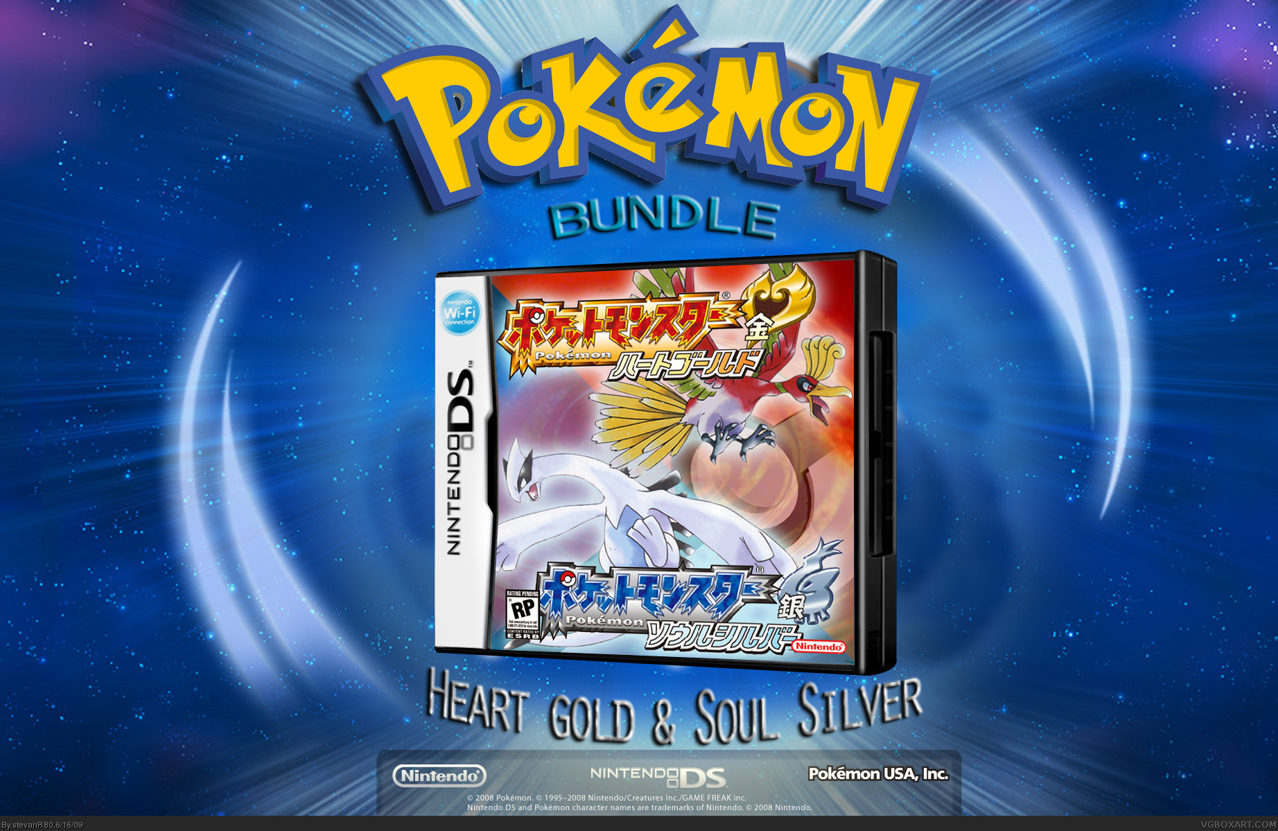Pokemon Heart Gold and Soul Silver Version box cover