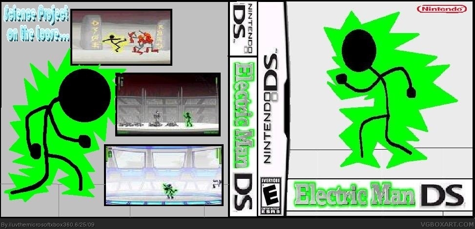Electric Man DS box cover