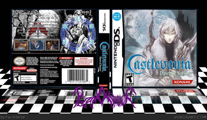 Castlevania: Dawn of Sorrow box art cover