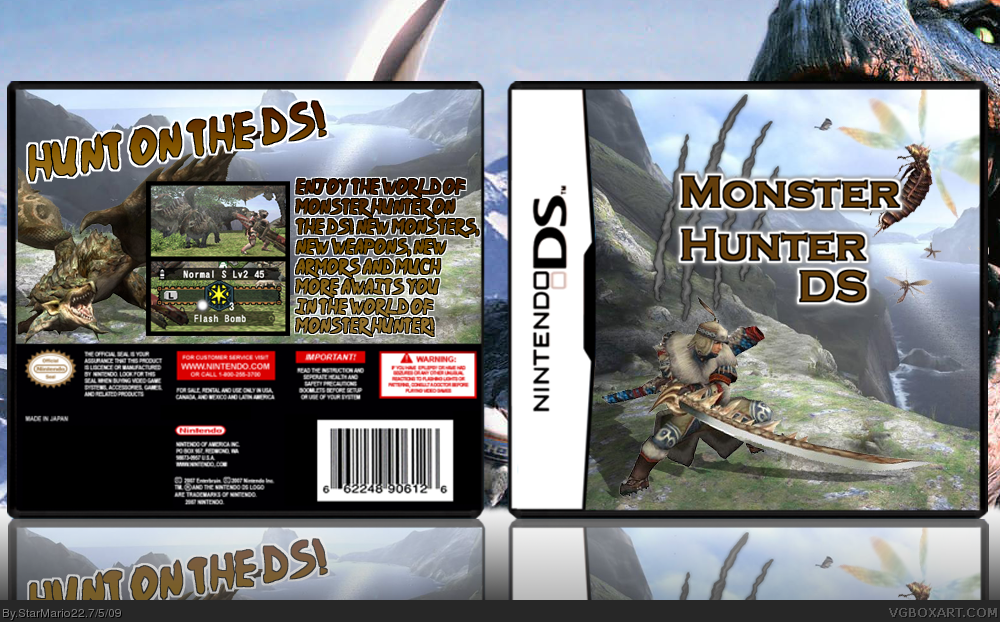 Monster Hunter DS box cover