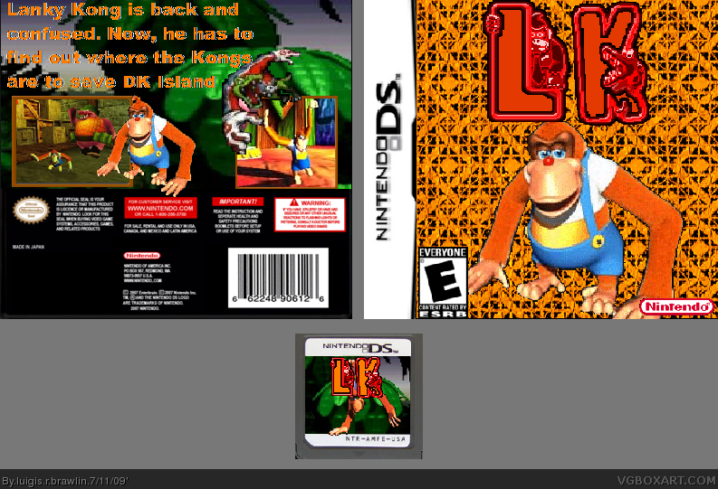 Lanky Kong box cover