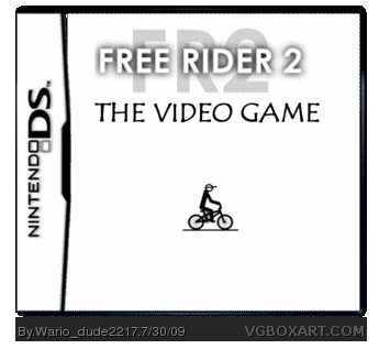 Free Rider 2 The Video Game box art cover