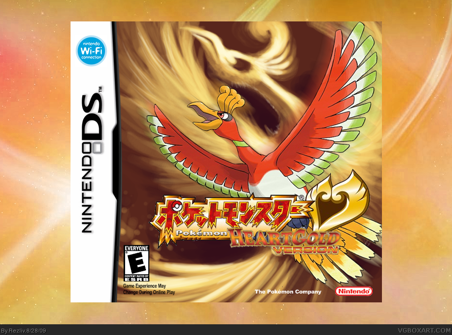 Pokemon Heart Gold Version box cover