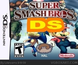 Super Smash Bros. DS: Ultimate Brawl box cover