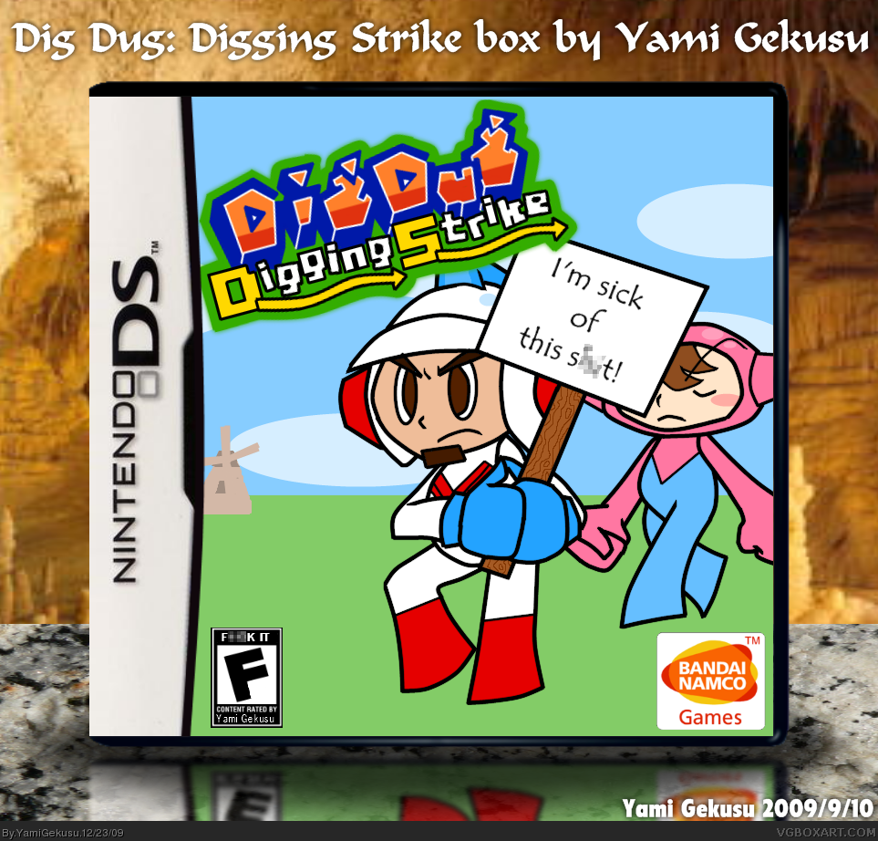 Dig Dug: Digging Strike box cover