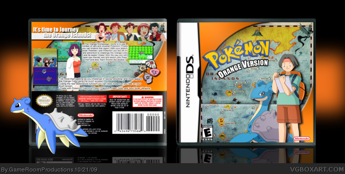 Pokemon Orange Version box art cover