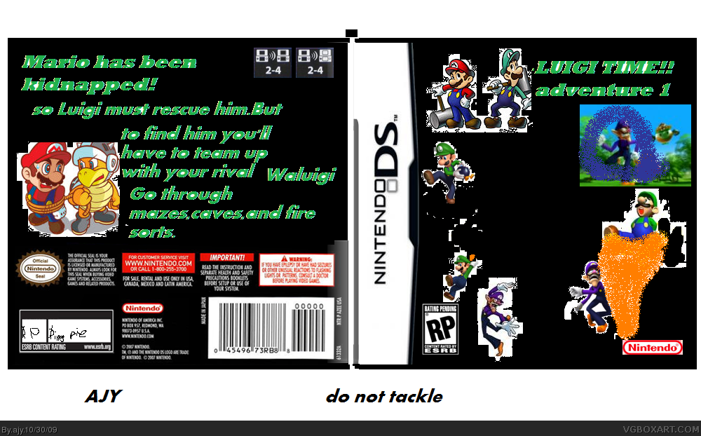 Luigi Time!! box cover