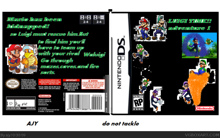 Luigi Time!! box art cover
