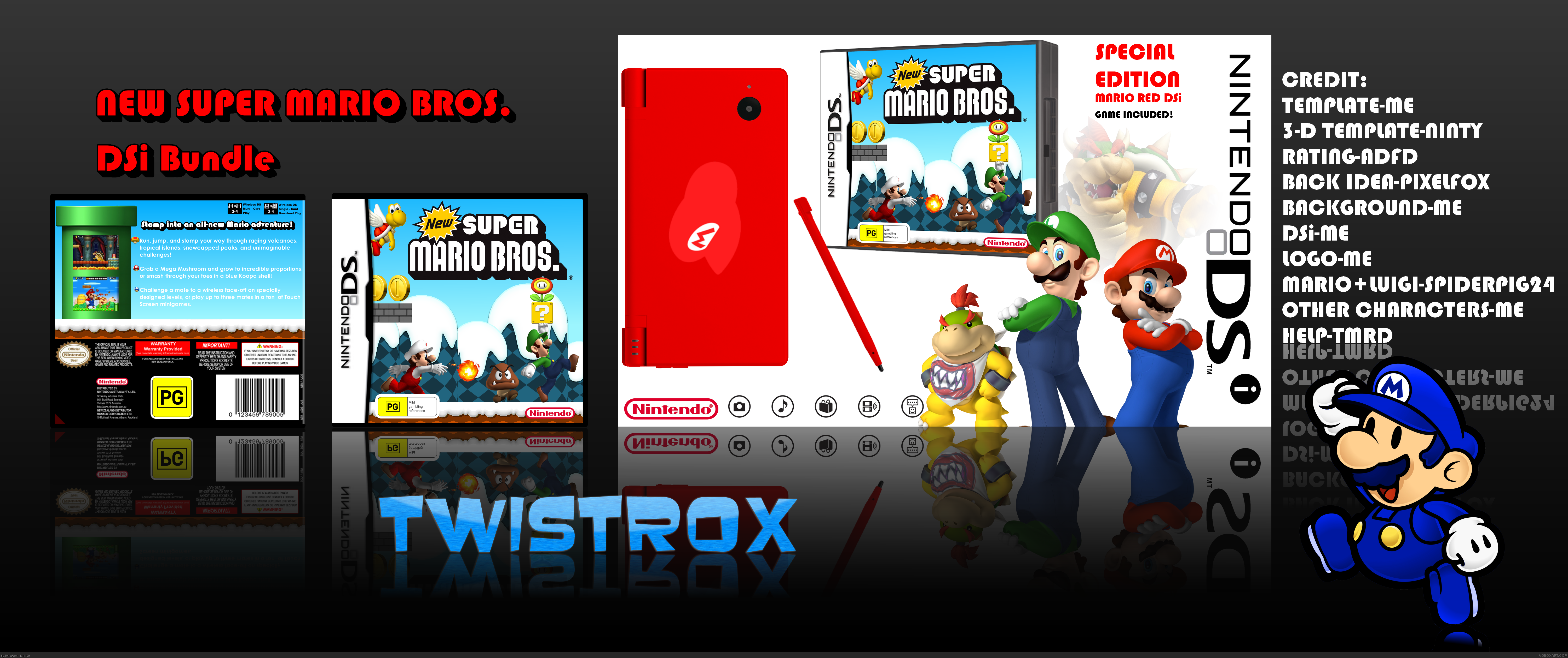 New Super Mario Bros. Bundle box cover