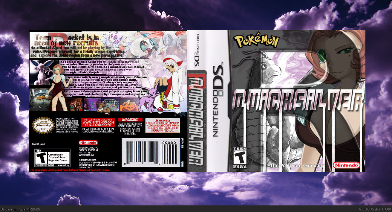 Pokemon: QuickSilver box cover