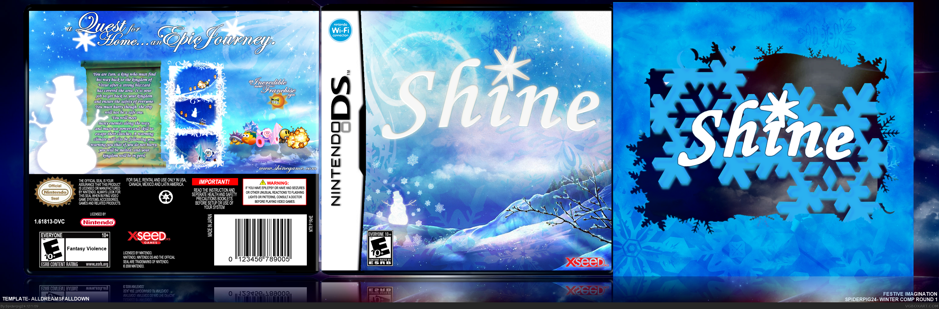 Shine box cover