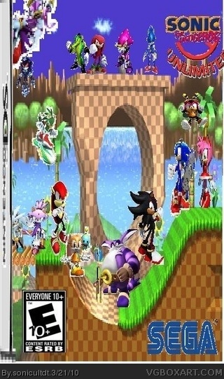 Sonic the Hedgehog Unlimited box cover