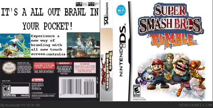 Super Smash Bros Rumble box art cover