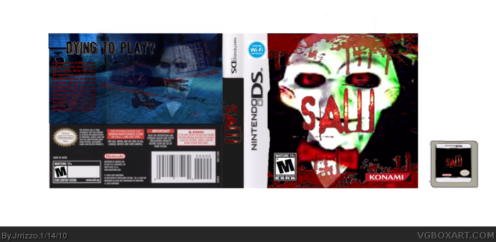 Saw: The Game box art cover