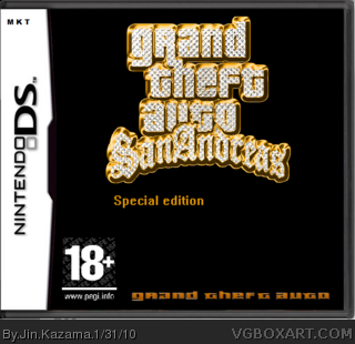 gta San Andreas special edition box art cover