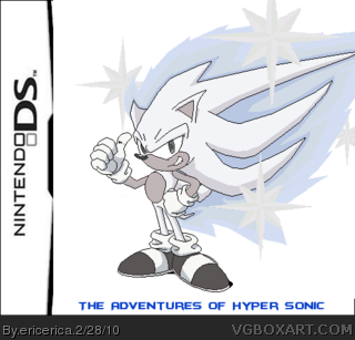 The adventures of Hyper Sonic box cover