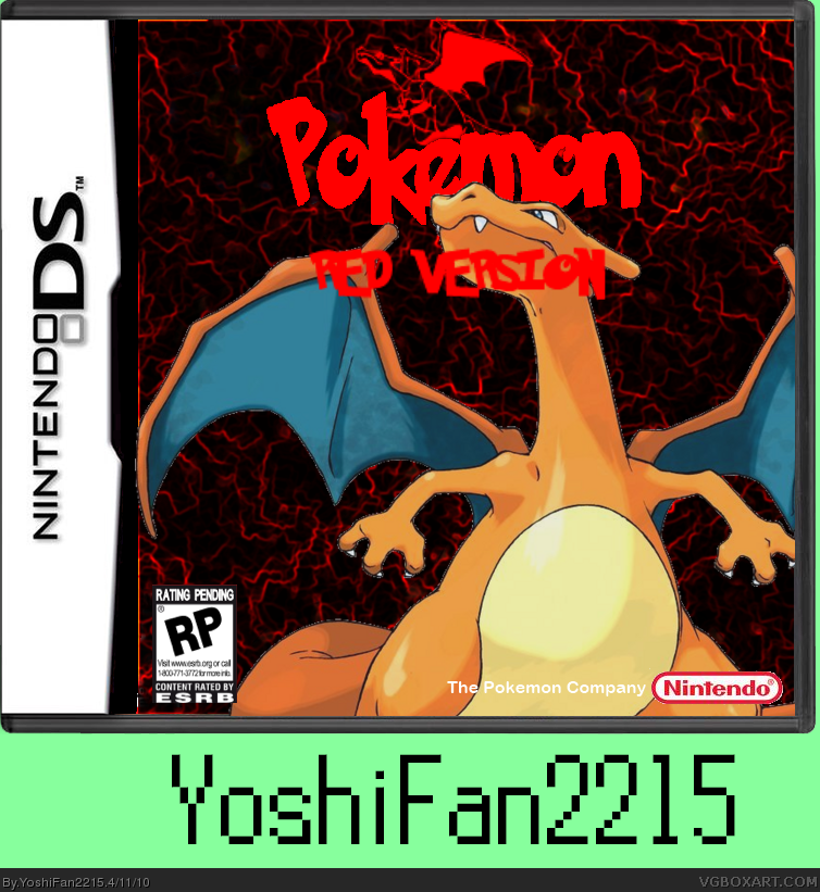 Pokemon Red DS box cover