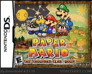 Paper Mario: The Thousand-year Door box cover