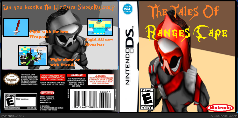 The Tales of Range's Cape box cover