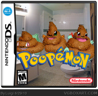 Poopemon box art cover