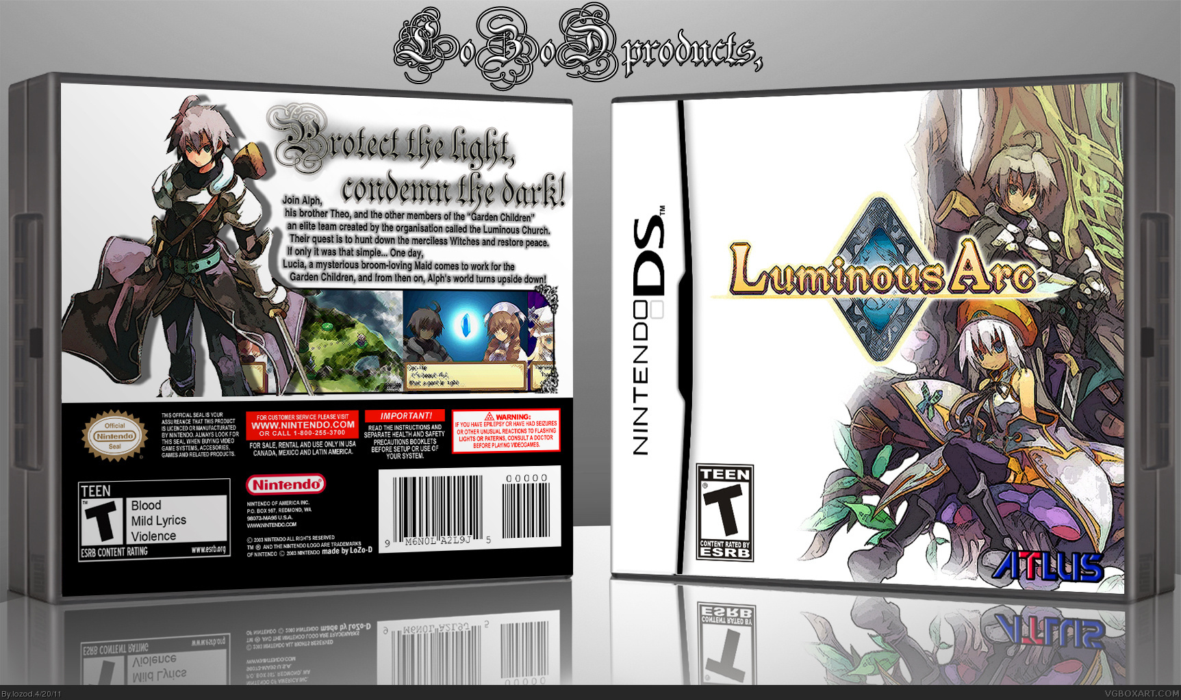 Luminous Arc box cover