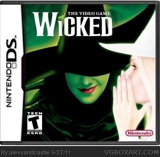 Wicked the Video Game box art cover