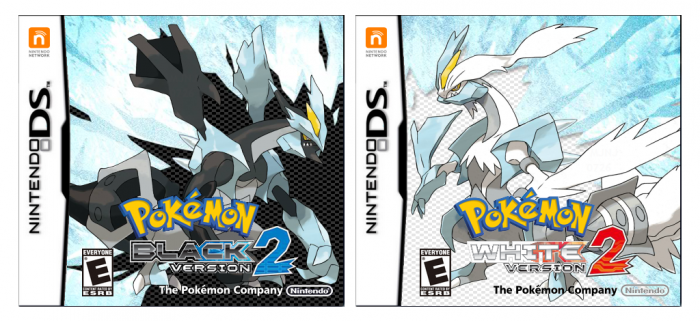 Pokemon Black Version 2 box art cover