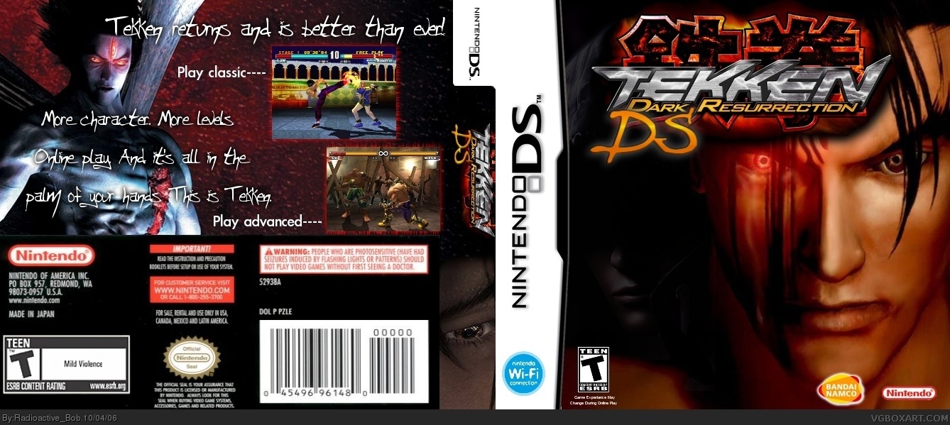 Tekken: Dark Resurection DS box cover