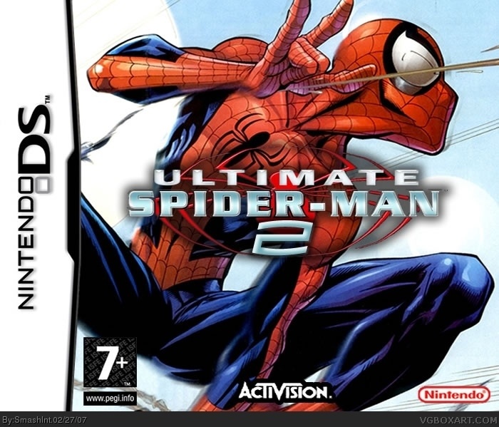 Ultimate Spiderman 2 box cover