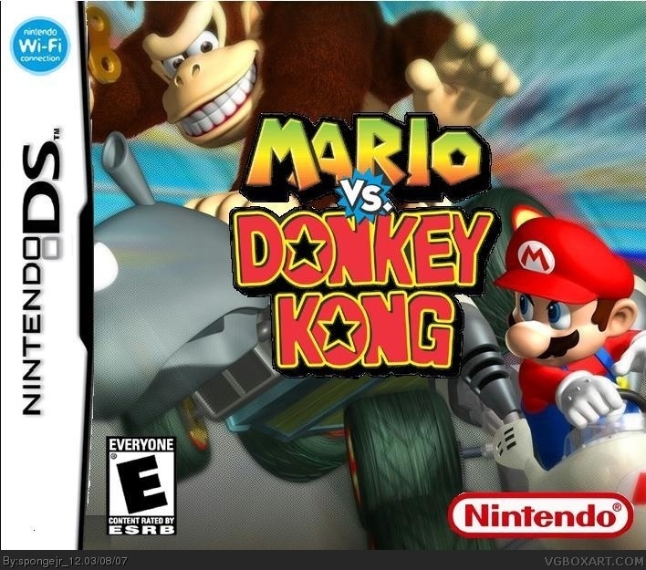 Mario VS Donkey Kong box cover