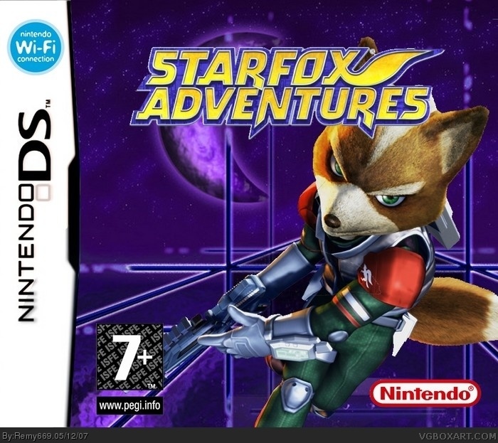 Starfox Adventure DS box art cover