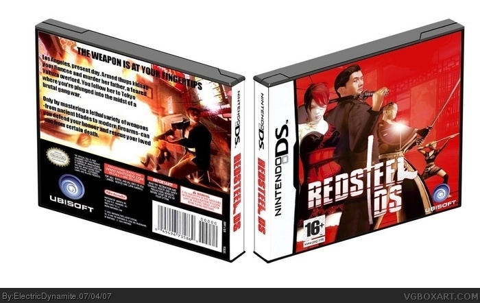 Red Steel DS box art cover